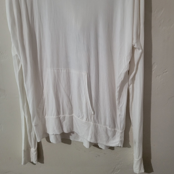 NWT Bird and Vine Pullover White Salt In The Air Small Oversized Hoodie - Picture 2 of 8